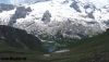 <p><span>Bergstation Vescovo 2478m - Blick auf Marmolata und Fedaiasee</span></p>